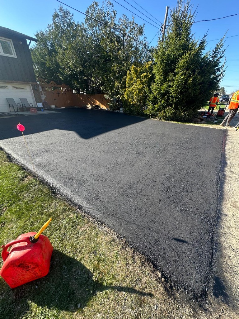 Residential driveway paving Oshawa Ontario