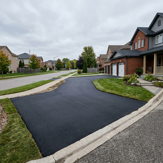 Residential driveway paving Scarborough Ontario